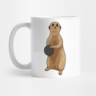 Meerkat Bowling Bowling ball Mug